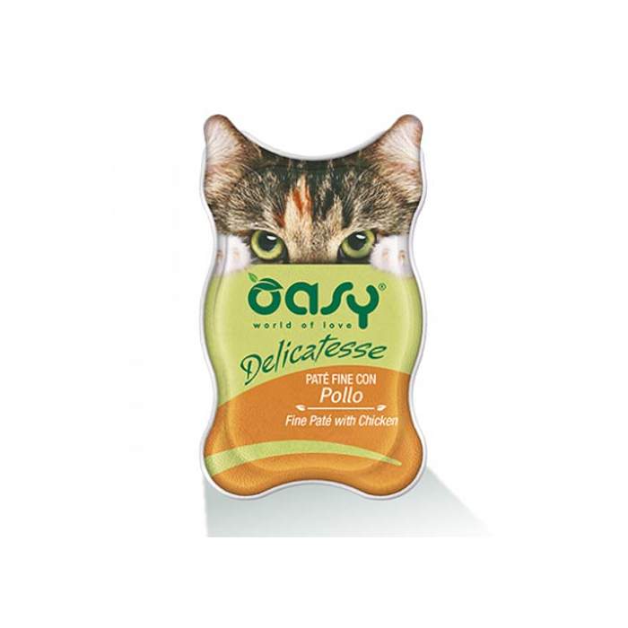 OASY CAT DELICATE S PIŠČANCEM 85g