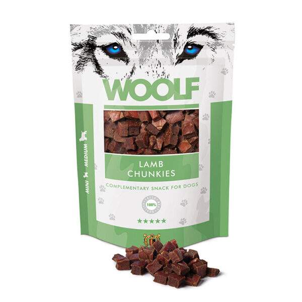 WOOLF LAMB CHUNKIES 100g