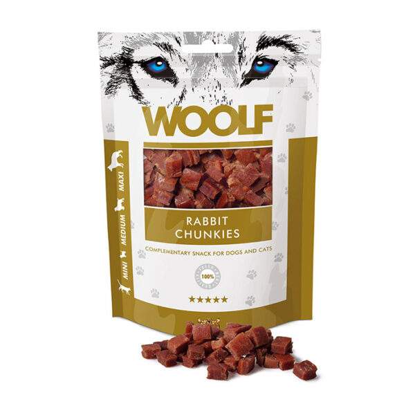 WOOLF RABBIT CHUNKIES 100g