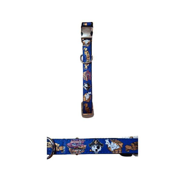 OVRATNICA Z GUSARSKIM VZORCEM MODRA