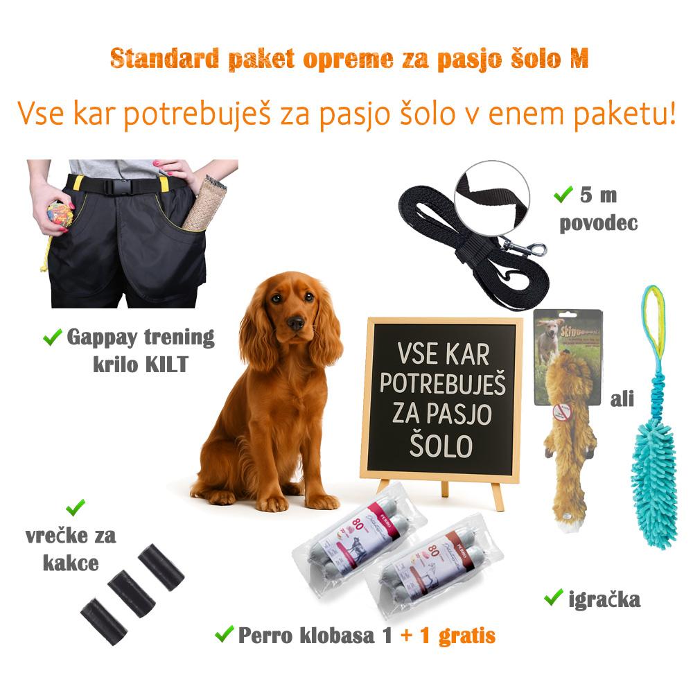 Standard paket opreme za pasjo šolo